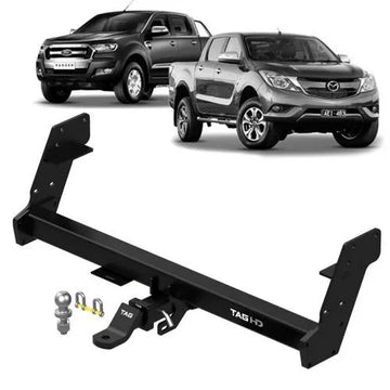 TAG Heavy Duty Towbar for Ford Ranger (09/2011 - 05/2022), Mazda BT-50 (09/2011 - 10/2020) - Brixton 4x4 - Buy Online Now!